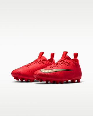 Nike Vapor サッカーシューズ フットボールレッド Nike Jr. Mercurial Vapor 17 Academy Big Kids' Hard-Ground Low-Top